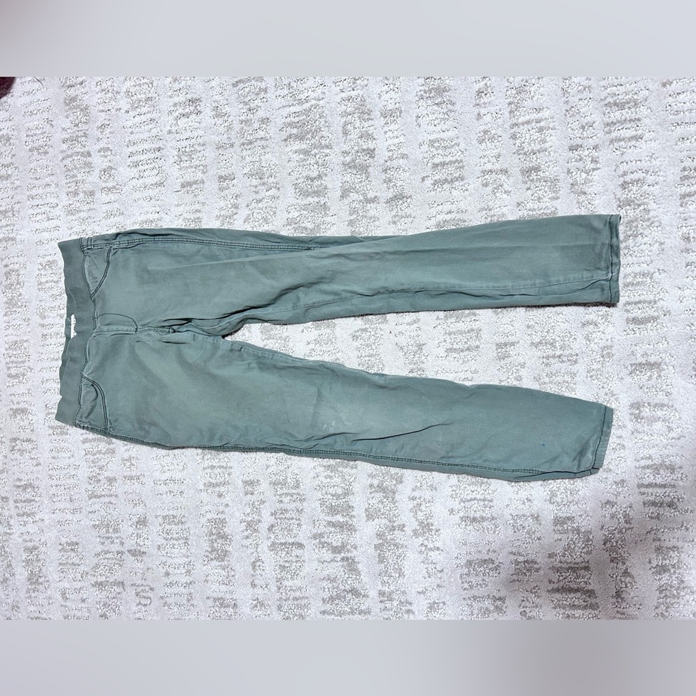 Green joggers
